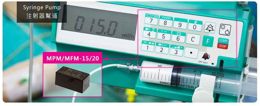 MPM/MFM-15/20系列 15W/20W高医疗电源供应器新一代推出